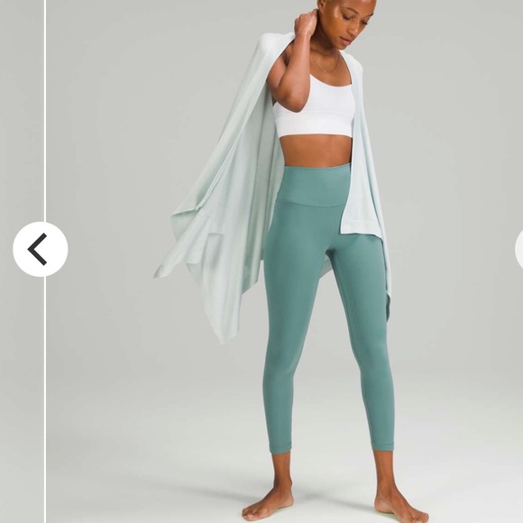 NWT Lululemon Open Mind Wrap Ocean Air Pale Blue One Size - Picture 12 of 16